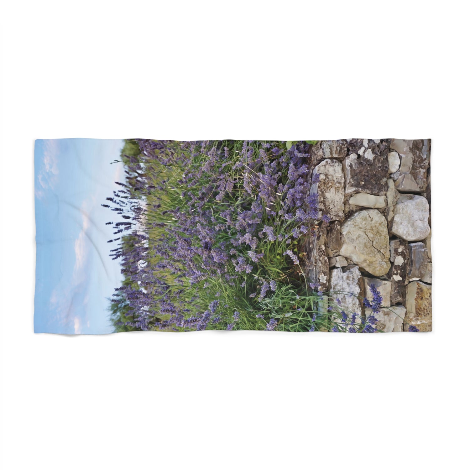 Beach Towel – Flower of Lavender (Variant 1)