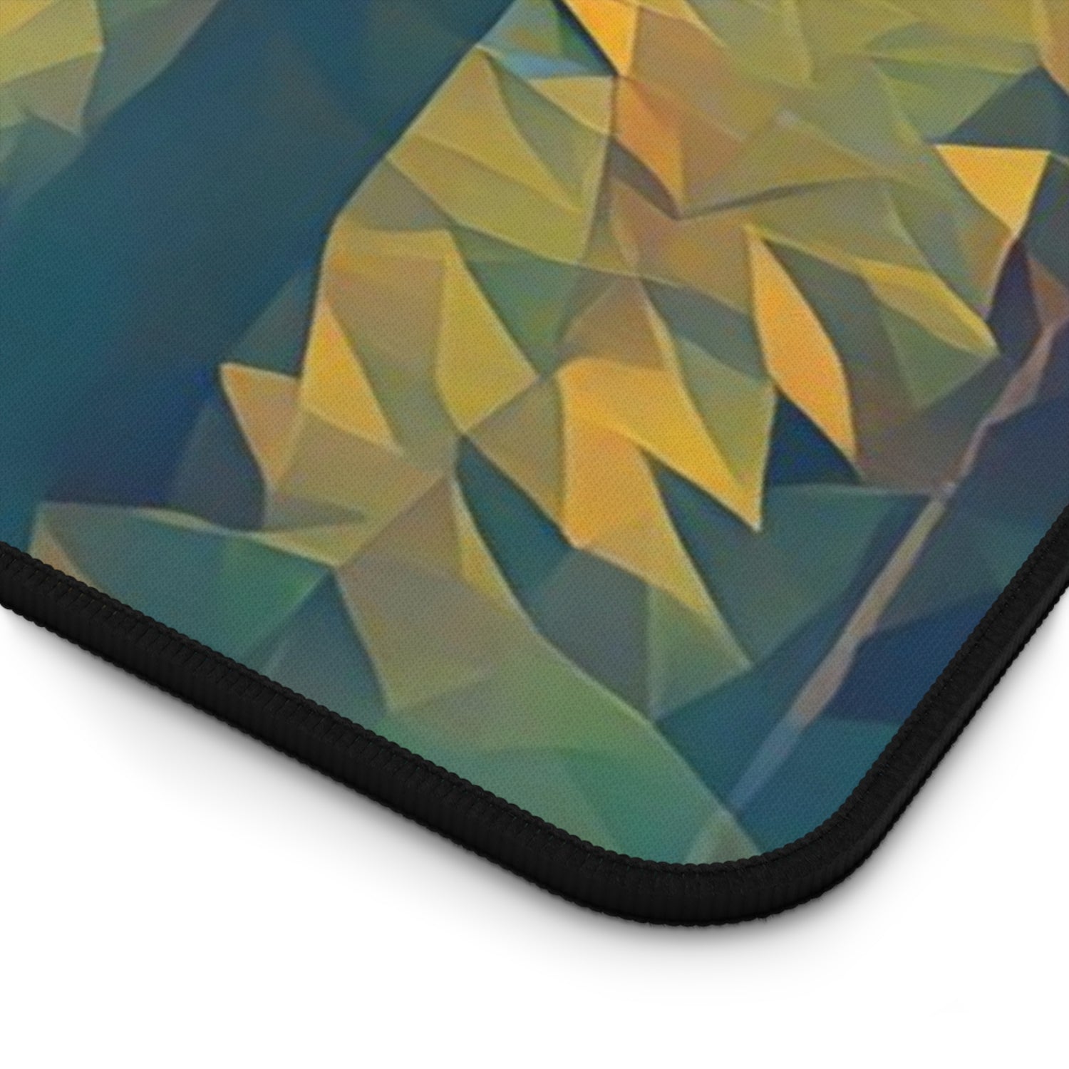 Desk Mat - Poly Art - Forest Sunset (Variant 1)