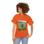 Unisex Heavy Cotton Tee - Poly Art - Flower of Muscari