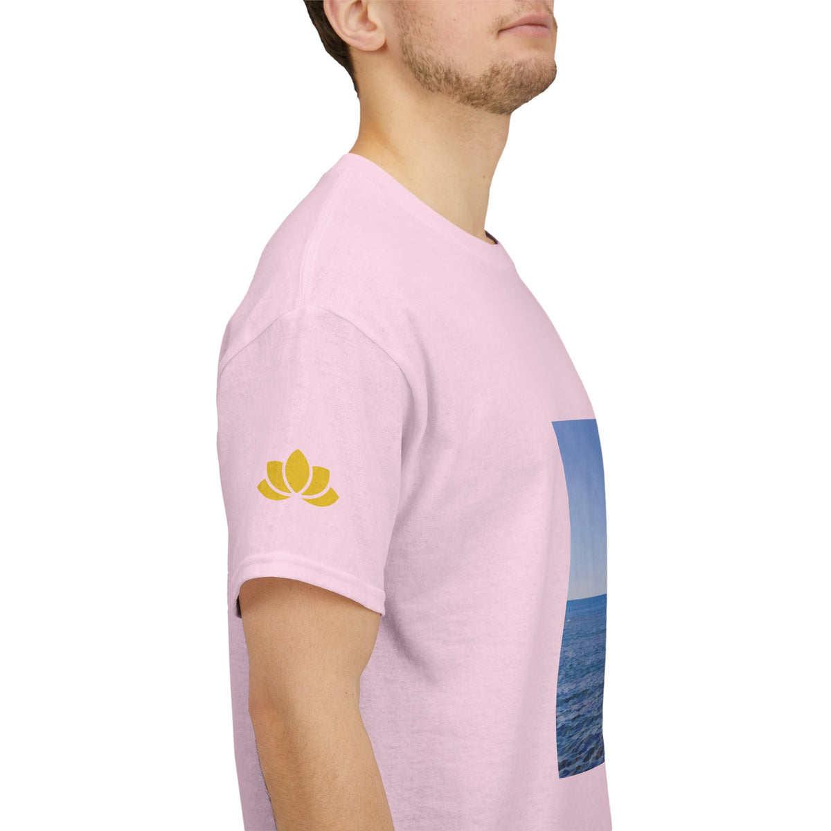 Unisex Heavy Cotton Tee - Sea (Variant 2)