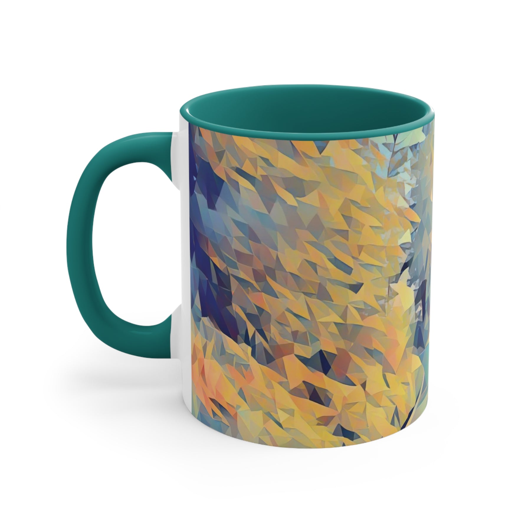 Mug 11oz - Poly Art - Forest (Variant 02)