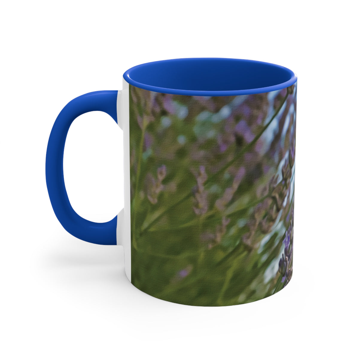 Mug 11oz - Flower of Lavender with Bombus Insect (Variant 1)