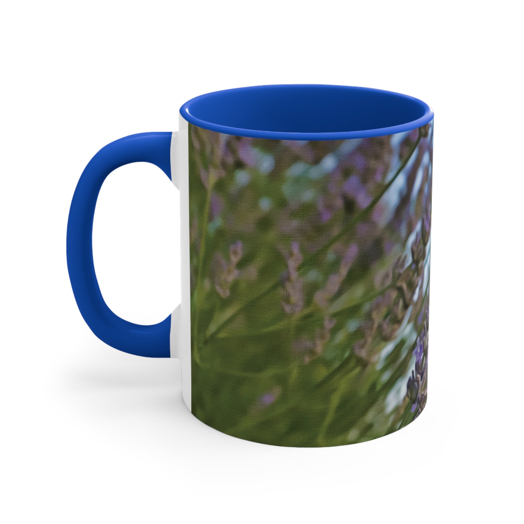 Mug 11oz - Flower of Lavender with Bombus Insect (Variant 1)