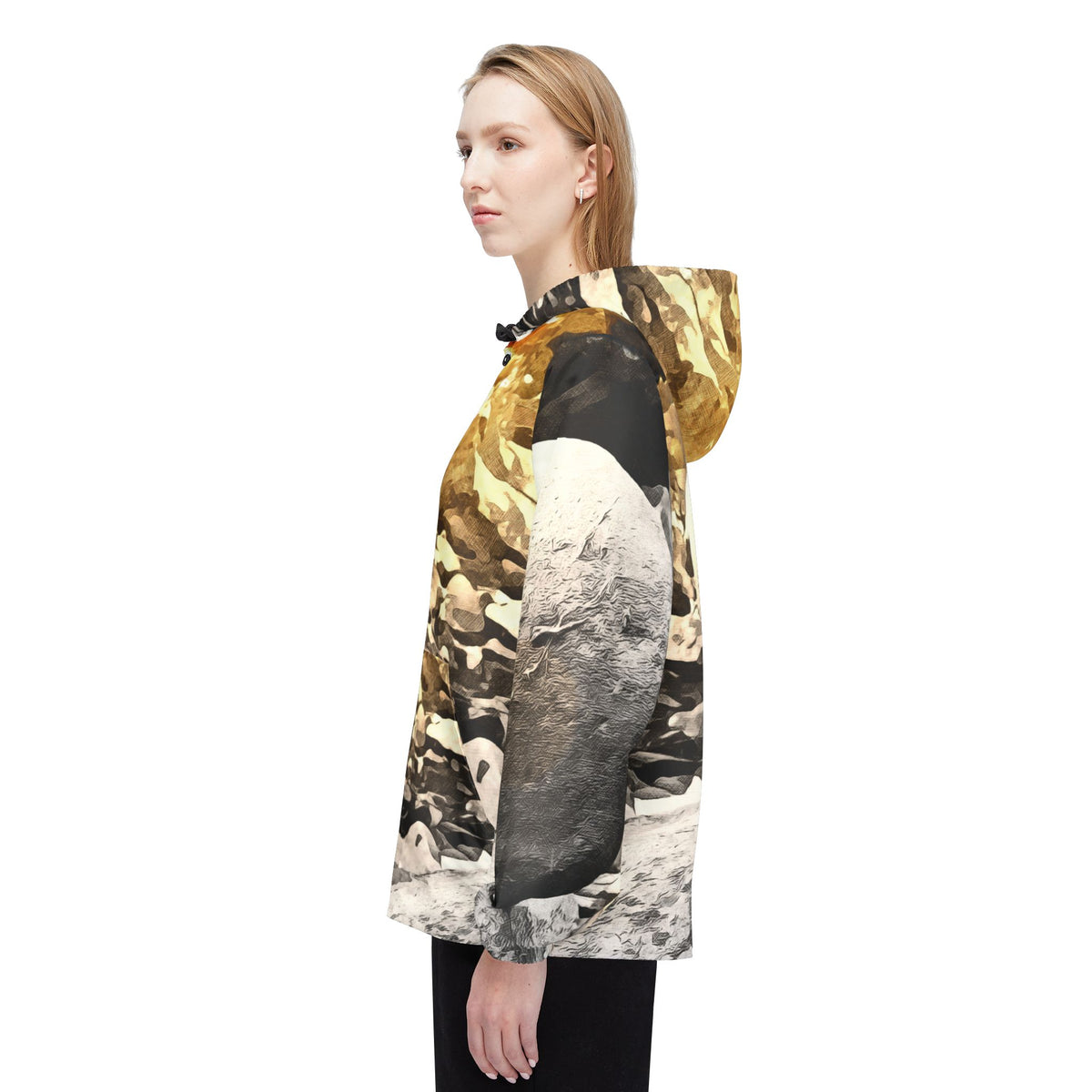 Windbreaker Jacket - Stone Balance (Variant 1)