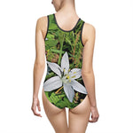 Swimsuit - Poly Art - Flower of Ornithogalum (Variant 1)