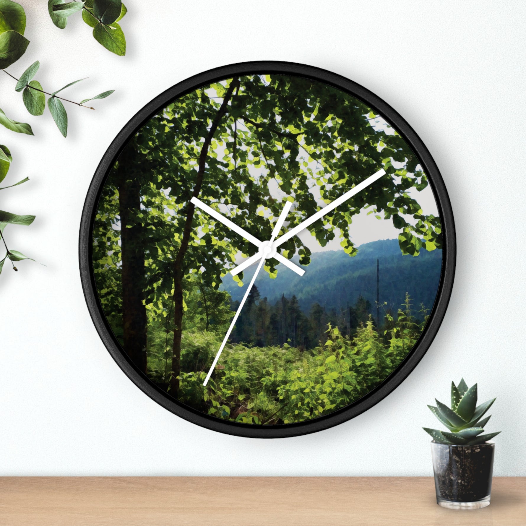 Wall Clock - Forest