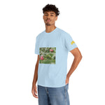 Unisex Heavy Cotton Tee - Flower of Lotus (Variant 3)