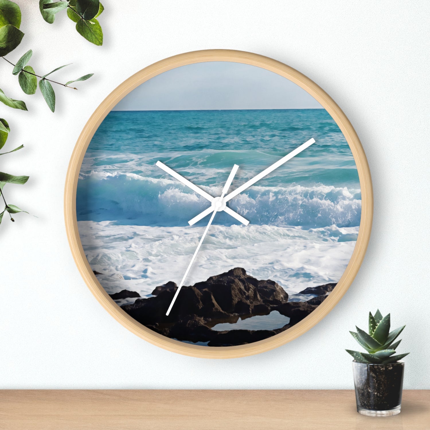Wall Clock - Sea (Variant 06)