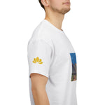 Unisex Heavy Cotton Tee - Poly Art - China's Guilin Hills