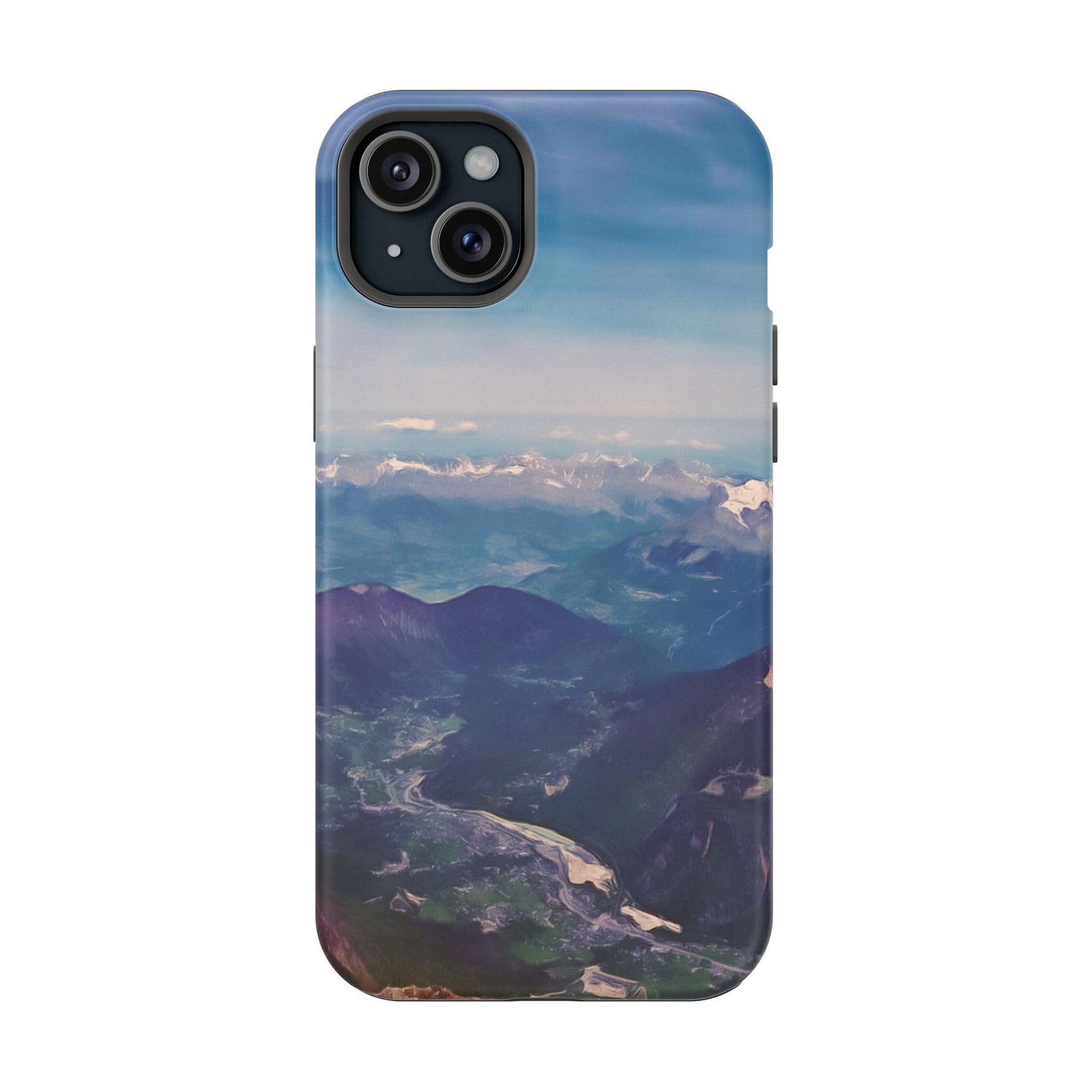 Magnetic Tough Phone Case - View from Mont Blanc (Variant 5)