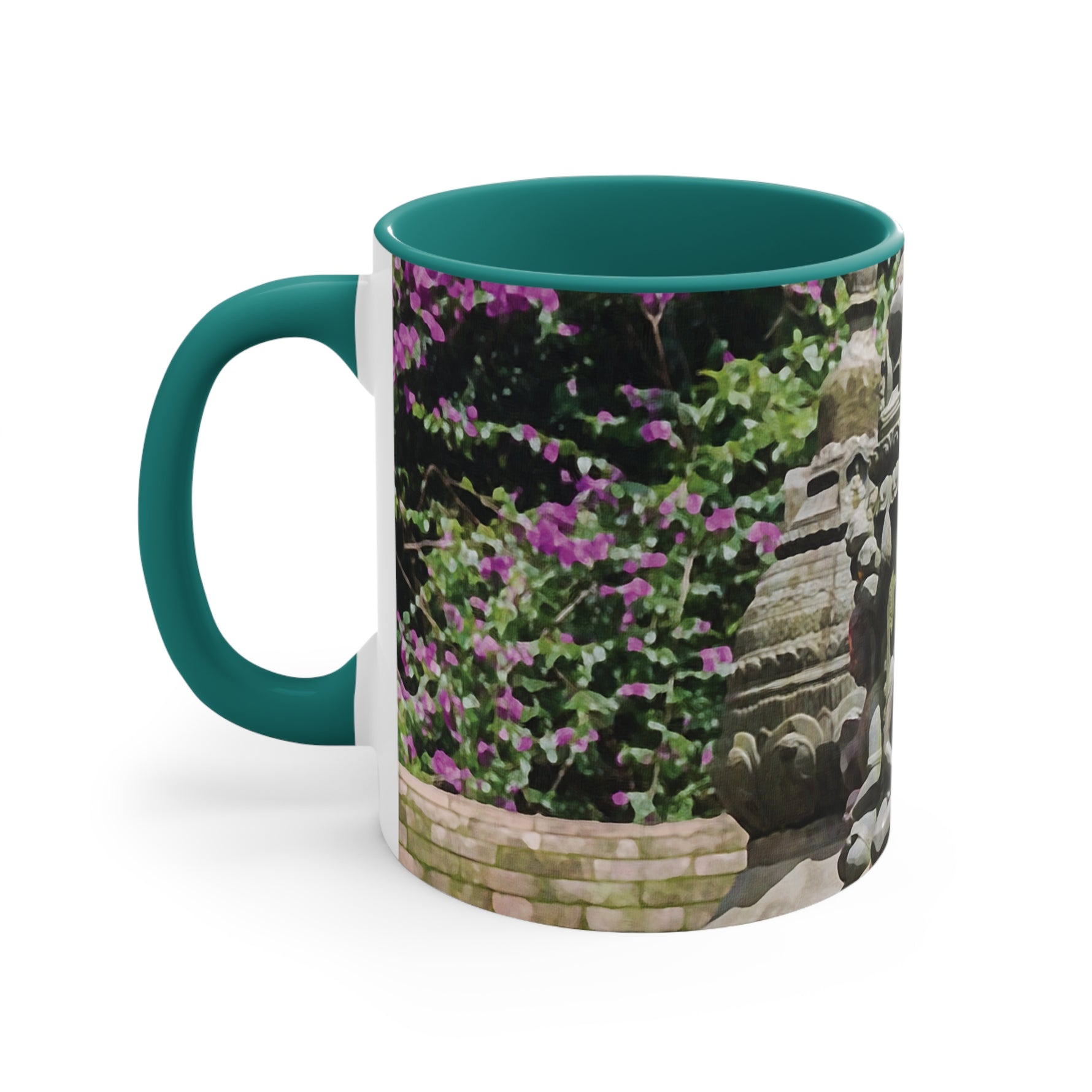 Mug 11oz - Nepal, Bodhisattvas Stone Sculptures