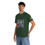 Unisex Heavy Cotton Tee - Flower of Lavender and Chamomile