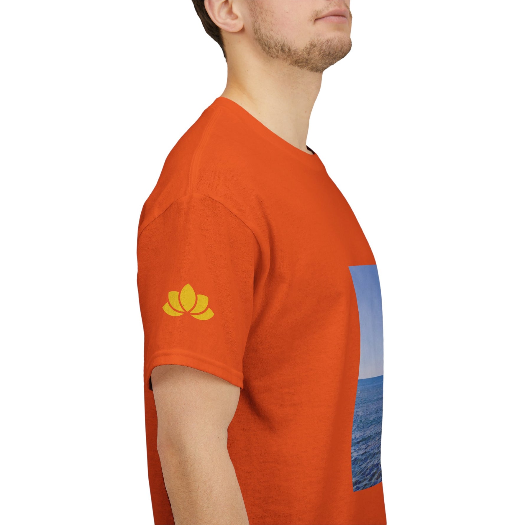 Unisex Heavy Cotton Tee - Sea (Variant 2)
