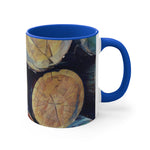 Mug 11oz - Poly Art - Wooden Trunks (Variant 4)
