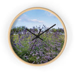 Wall Clock - Flower of Lavender (Variant 1)