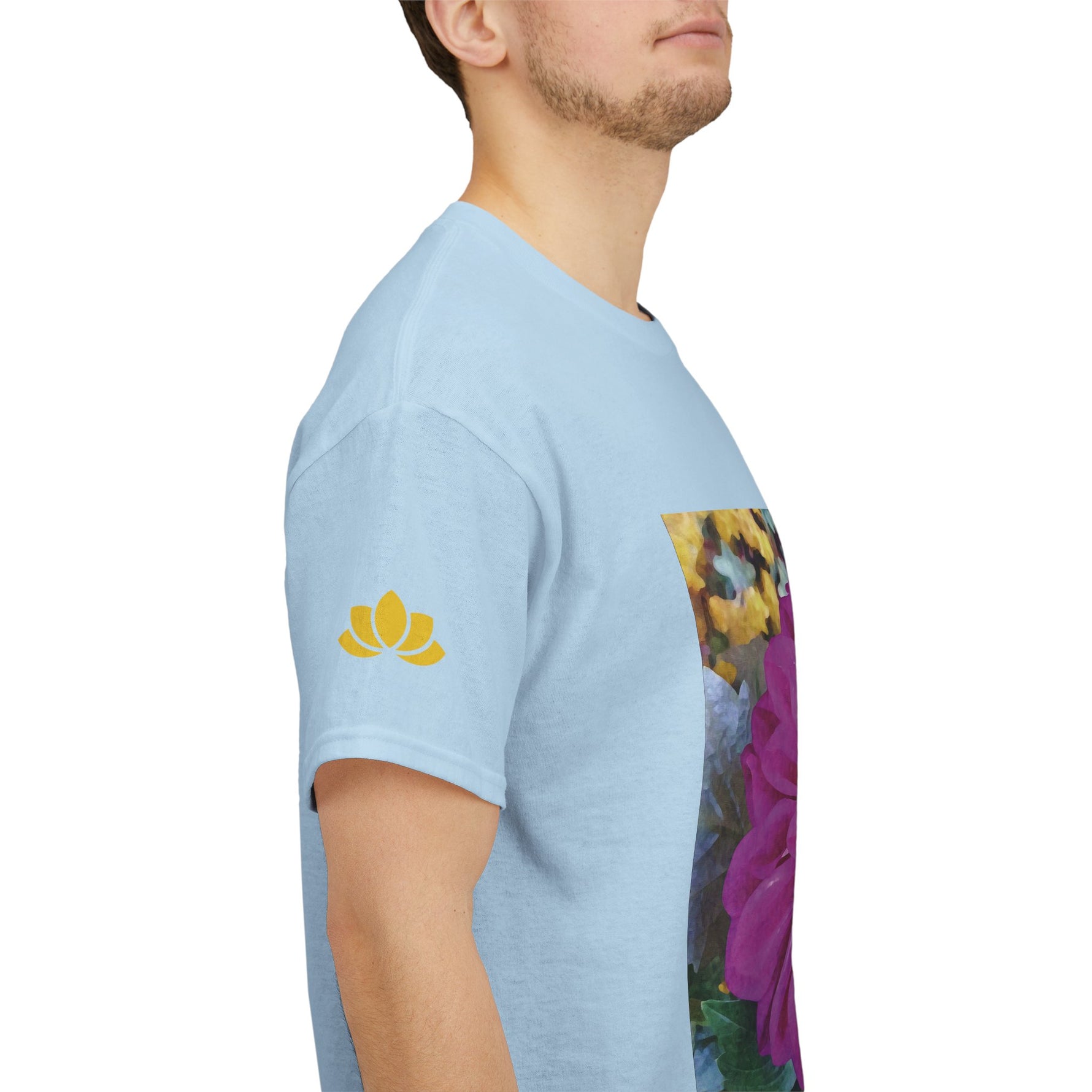 Unisex Heavy Cotton Tee - Flower of Dahlia