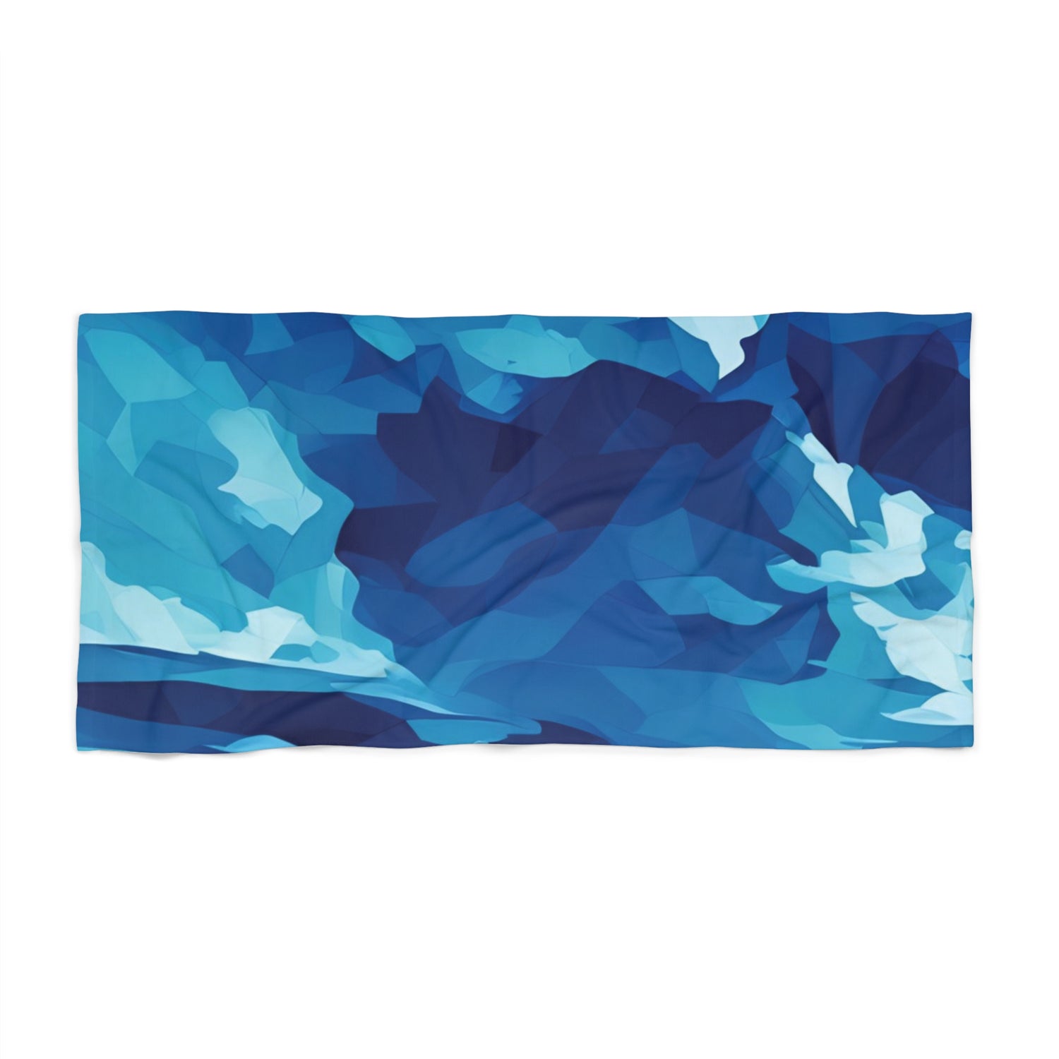 Beach Towel – Poly Art - Sunset Sky (Variant 3)