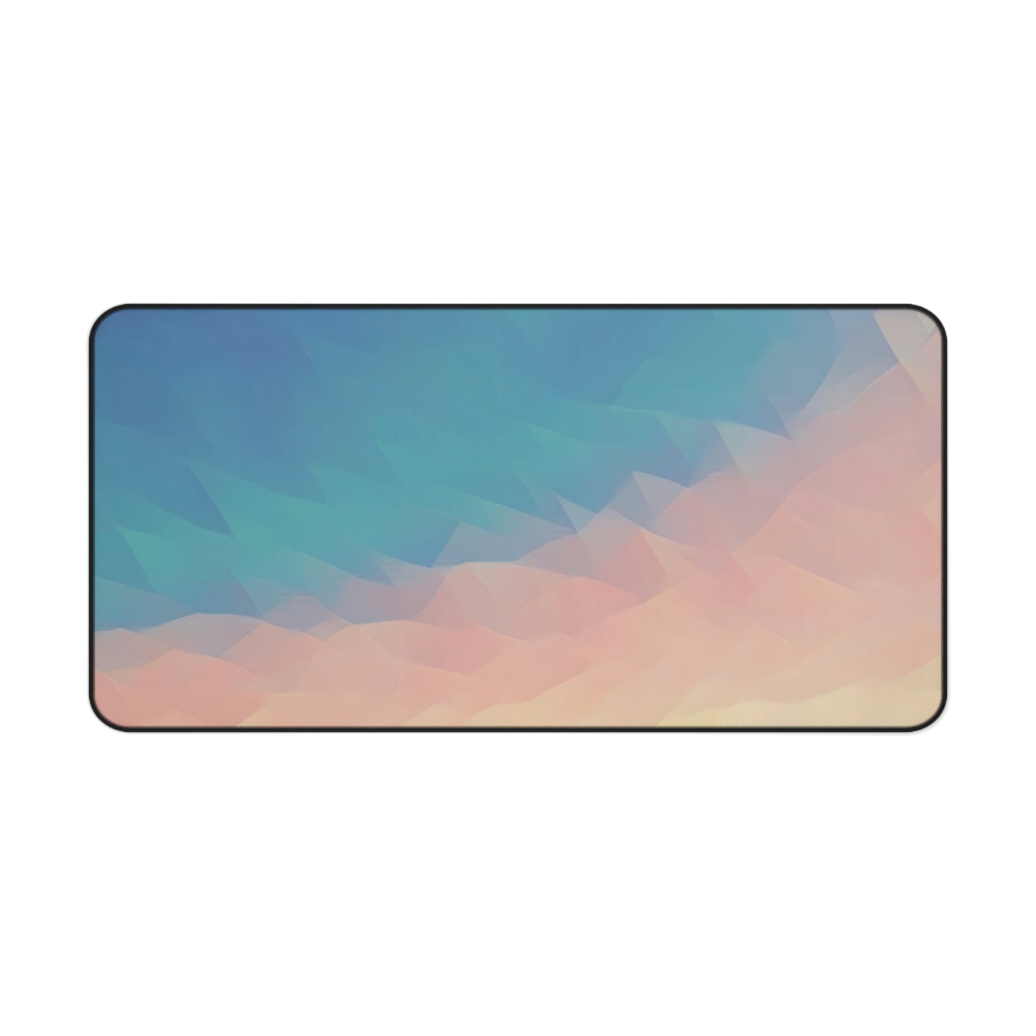 Desk Mat - Poly Art - Sunset Sky (Variant 1)