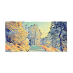 Beach Towel – Poly Art - Forest (Variant 04)