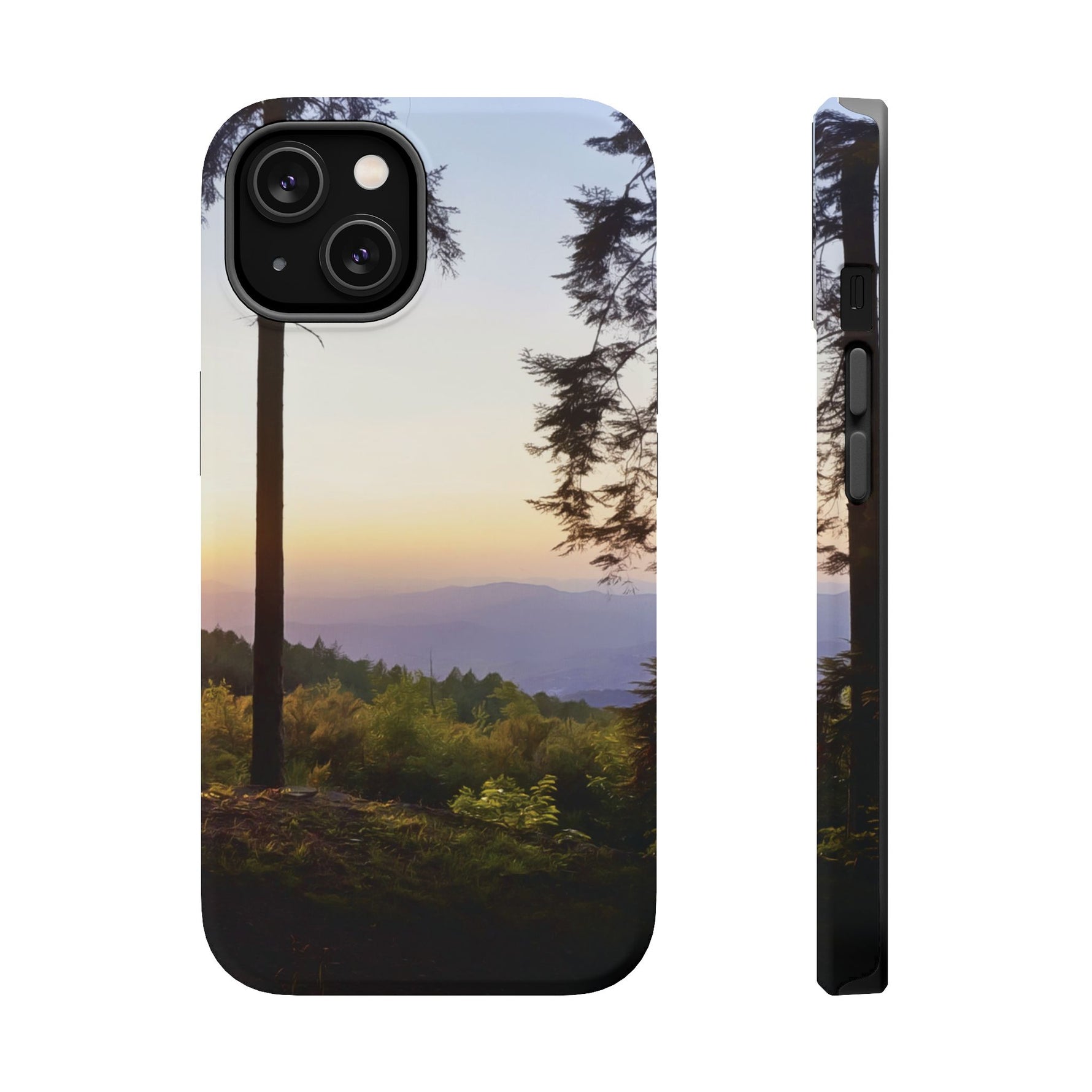 Magnetic Tough Phone Case - Forest Sunset