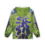Windbreaker Jacket - Poly Art - Flower of Muscari