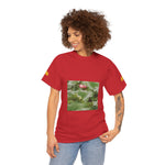 Unisex Heavy Cotton Tee - Flower of Lotus (Variant 2)