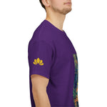 Unisex Heavy Cotton Tee - Poly Art - Apple's Tree Flower (Variant 2)