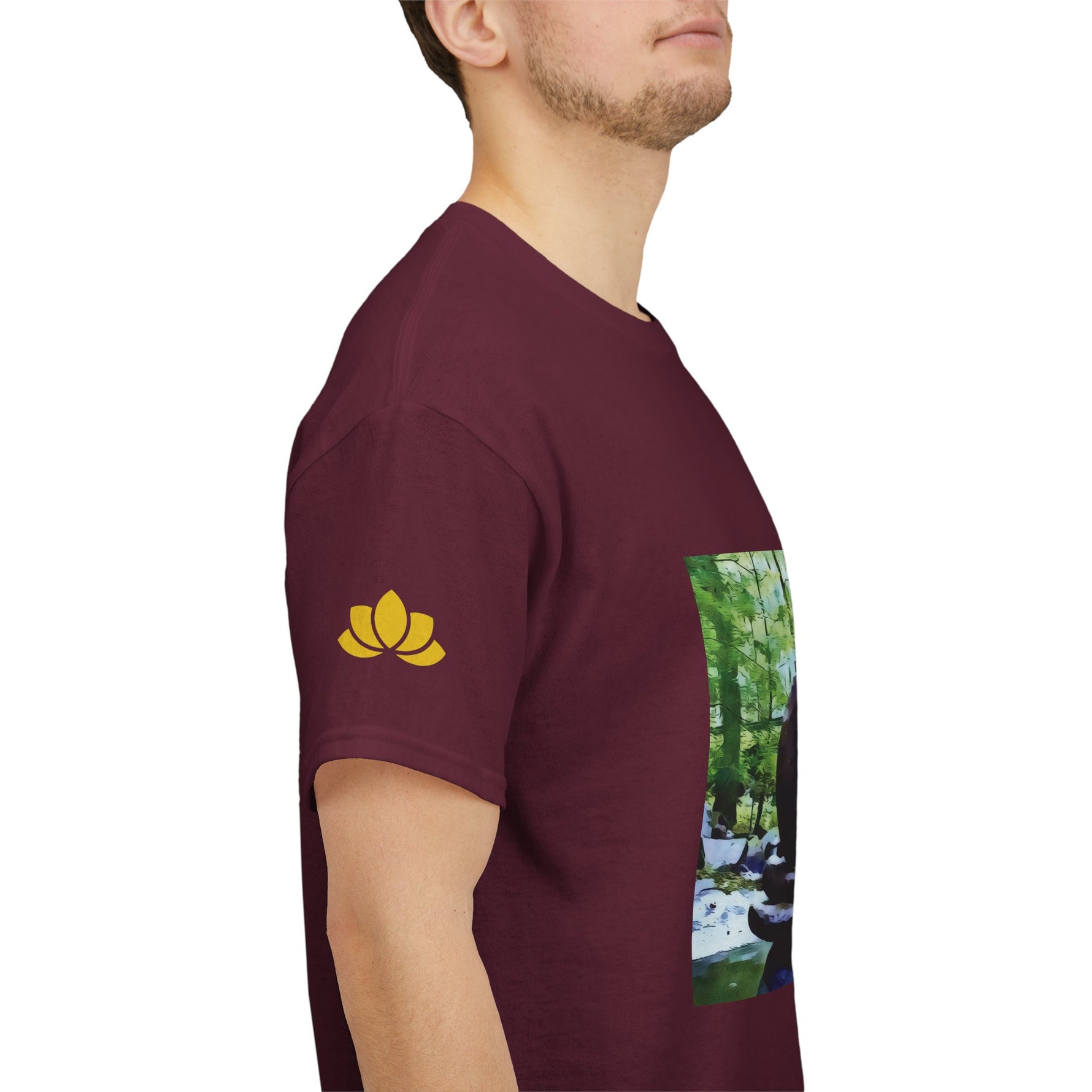 Unisex Heavy Cotton Tee - Stone Balance (Variant 2)