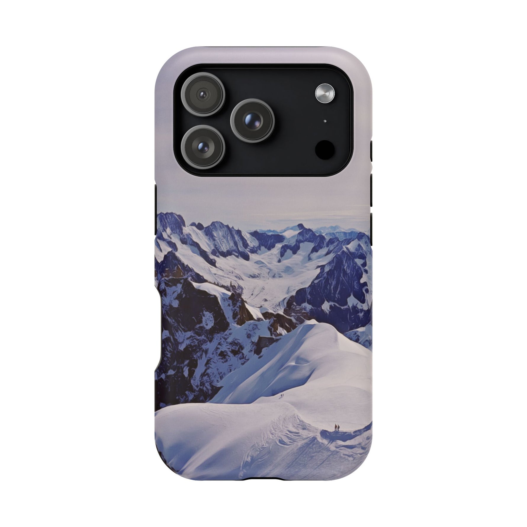 Magnetic Tough Phone Case - View from Mont Blanc (Variant 2)