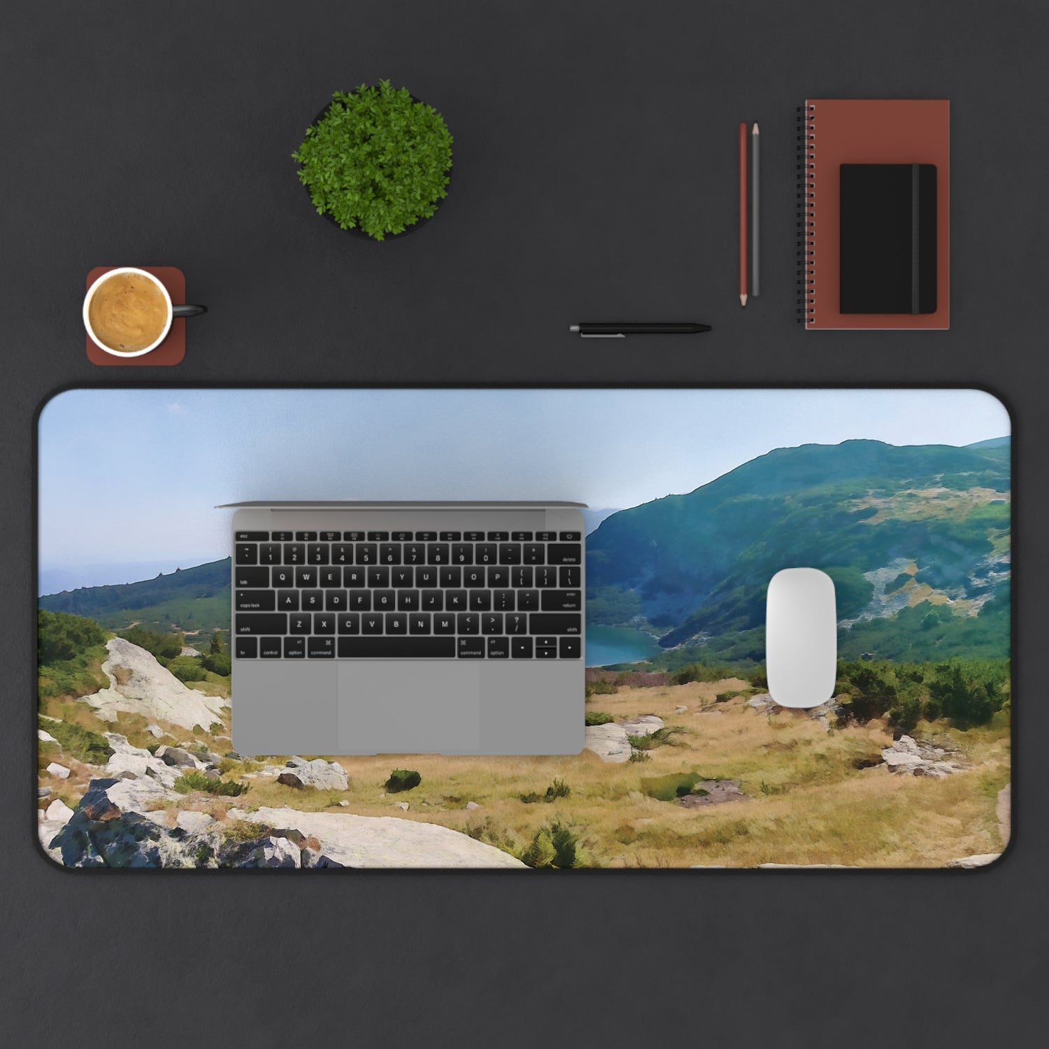Desk Mat - Rila Lakes (Variant 3)