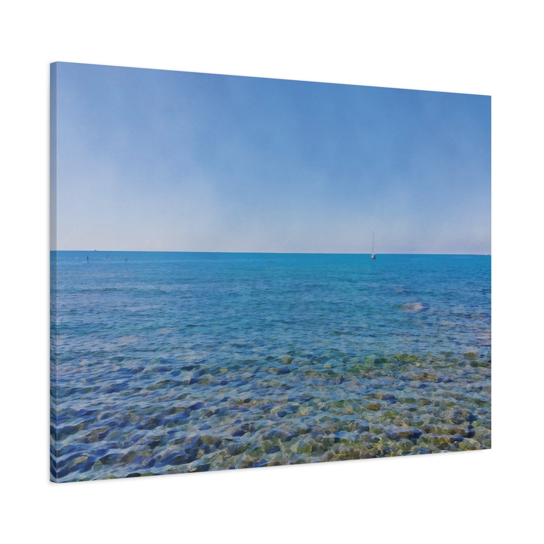 Stretched Matte Canvas - Sea (Variant 03)