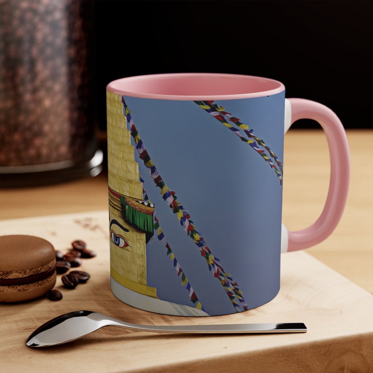 Mug 11oz - Nepal, Stupa with Buddha's Eyes (Variant 4)