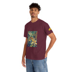 Unisex Heavy Cotton Tee - Poly Art - Flower of Ornithogalum (Variant 2)
