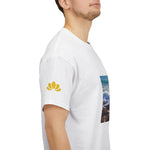 Unisex Heavy Cotton Tee - Sea (Variant 4)