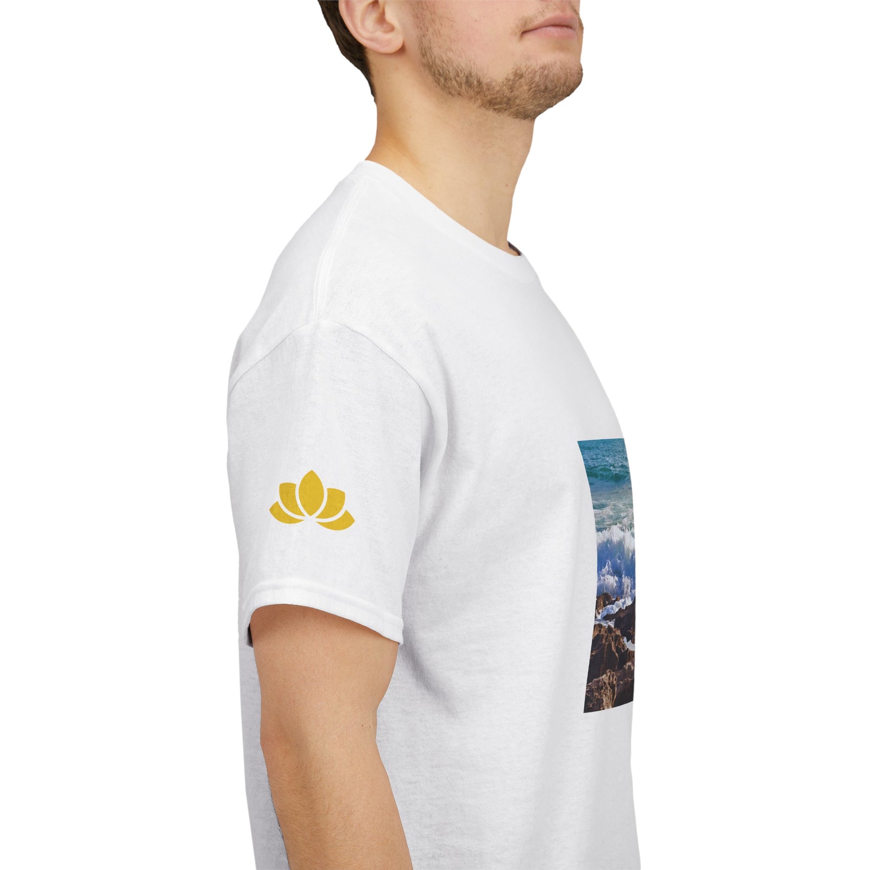 Unisex Heavy Cotton Tee - Sea (Variant 4)