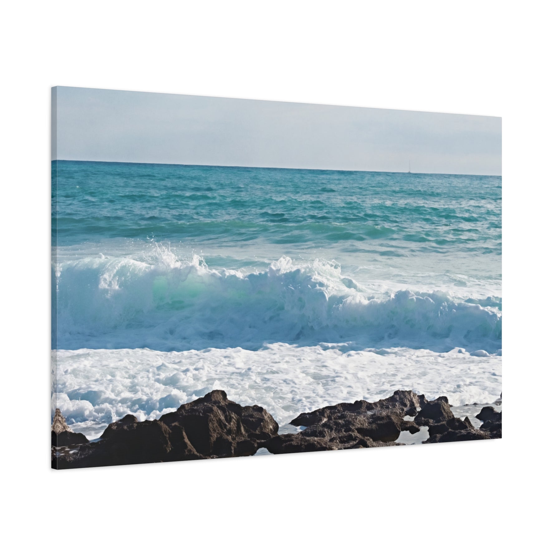 Stretched Matte Canvas - Sea (Variant 11)