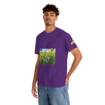 Unisex Heavy Cotton Tee - Flower of Silene Vulgaris