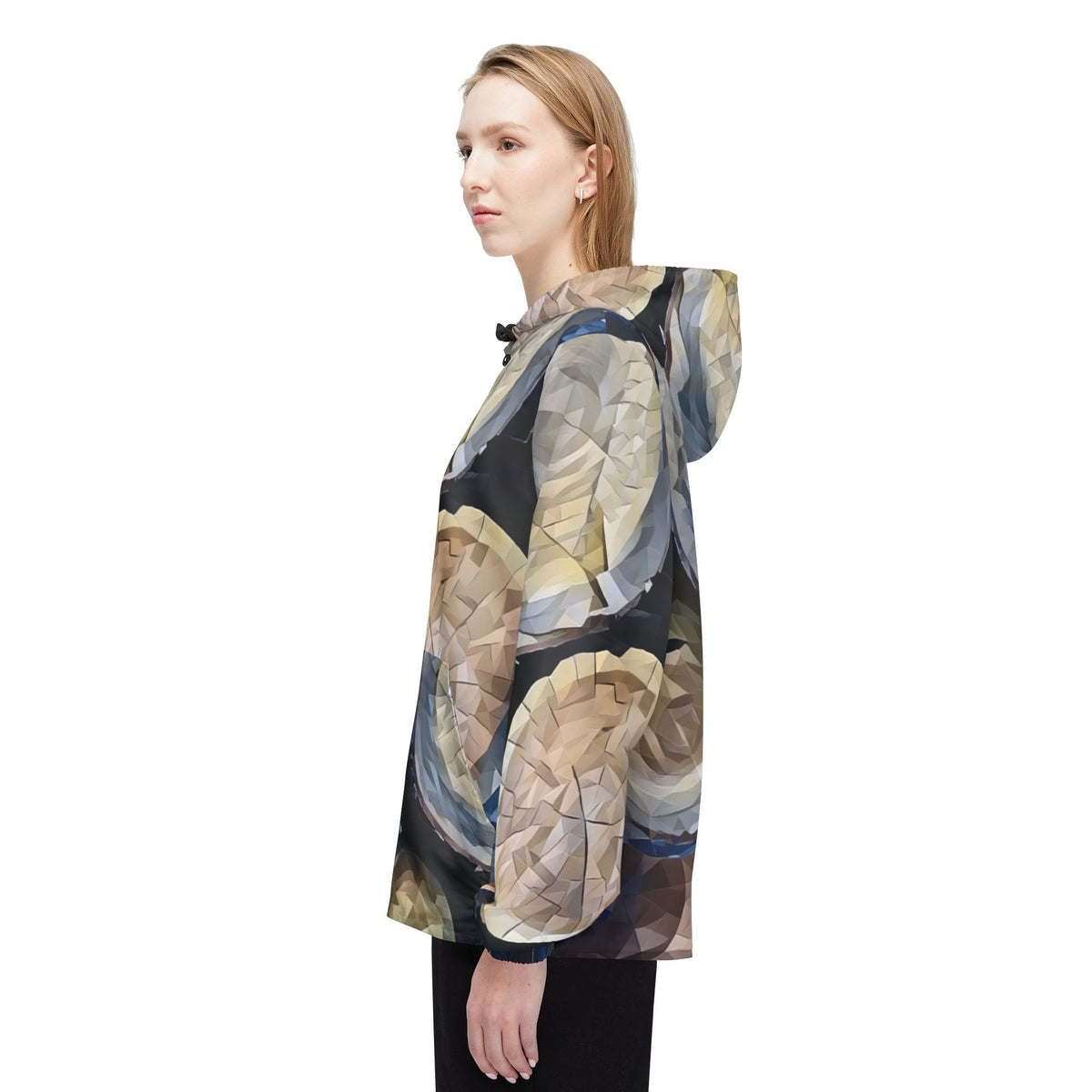 Windbreaker Jacket - Poly Art - Wooden Trunks (Variant 2)