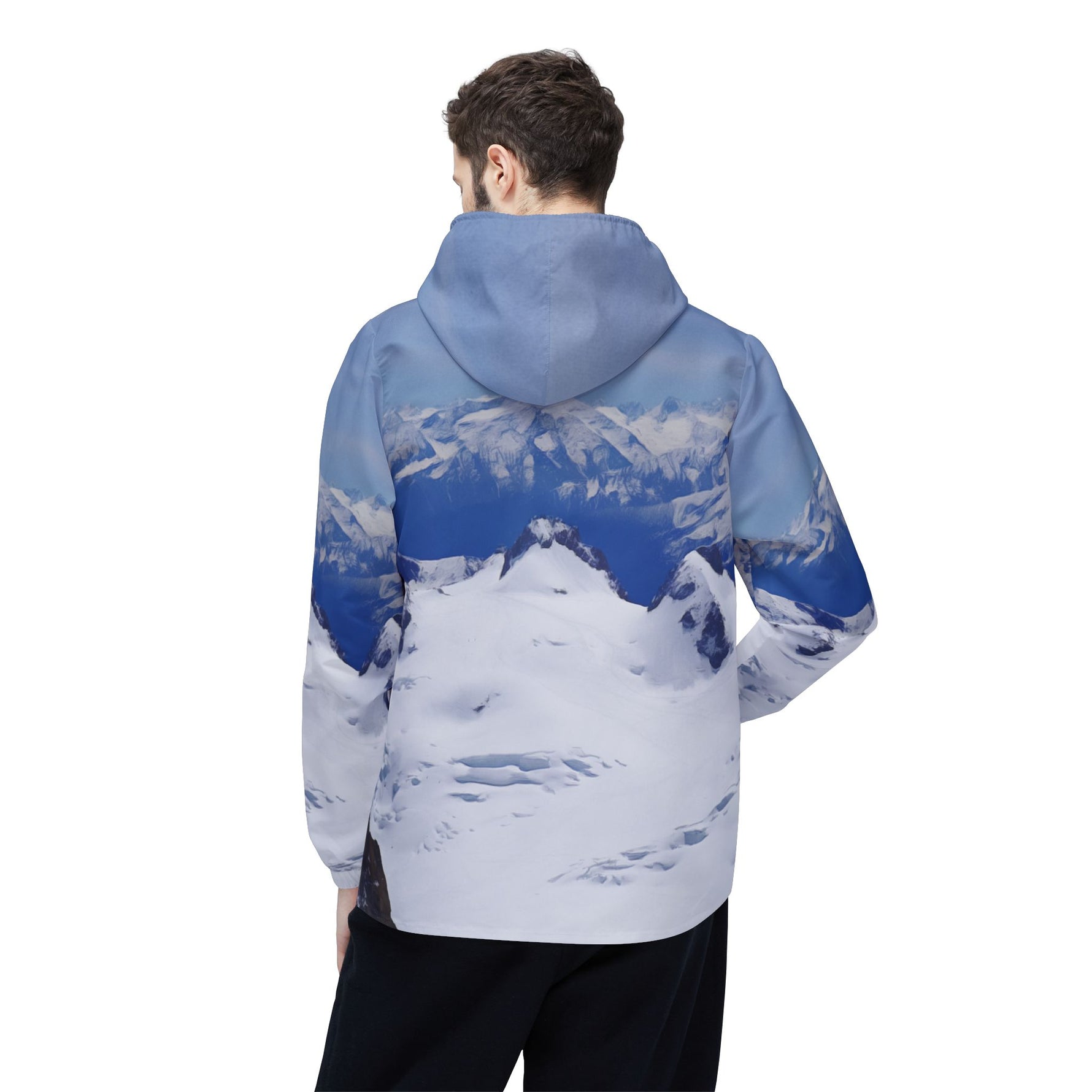 Windbreaker Jacket - View from Mont Blanc