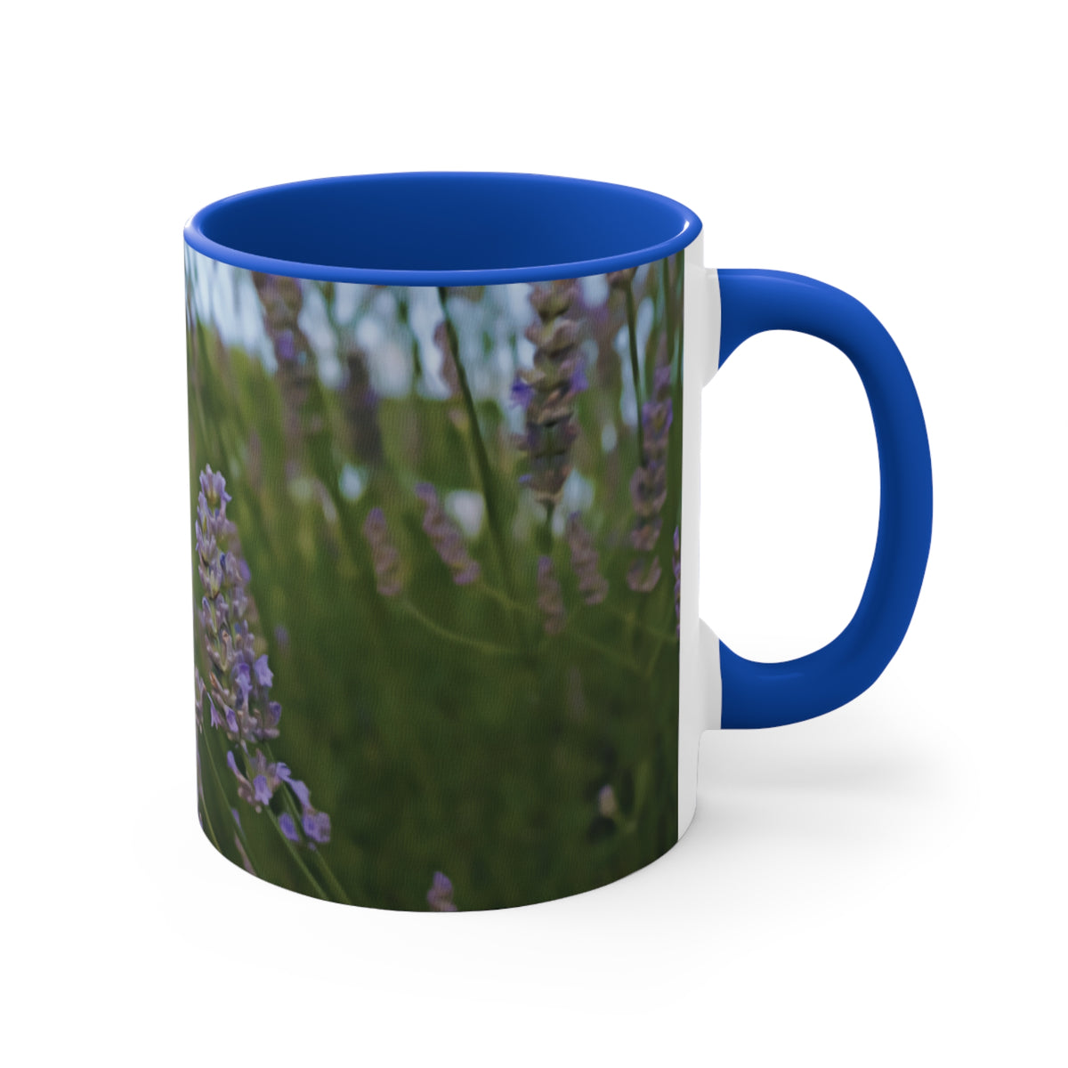 Mug 11oz - Flower of Lavender with Bombus Insect (Variant 2)