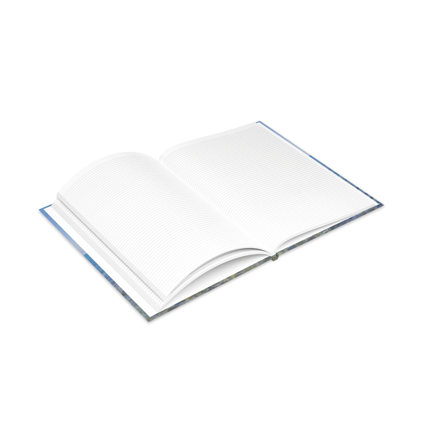 Hardcover Notebook with Puffy Covers - Sea Landscape (Variant 02)