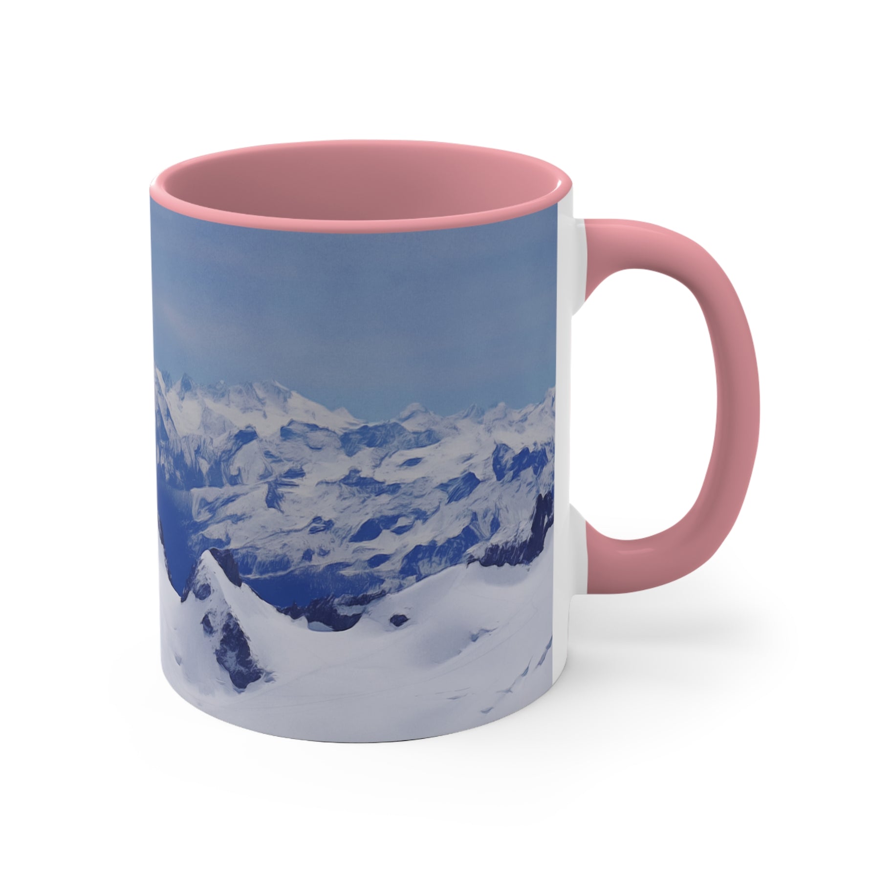 Mug 11oz - View from Mont Blanc, France (Variant 1)