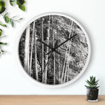Wall Clock - Bamboo (B&W Variant)