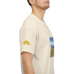 Unisex Heavy Cotton Tee - Poly Art - Rila Lakes