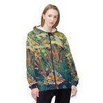 Windbreaker Jacket - Poly Art - Flower of Daisies (Variant 2)
