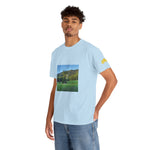Unisex Heavy Cotton Tee - Tree in a Lawn