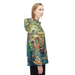 Windbreaker Jacket - Poly Art - Flower of Daisies (Variant 2)
