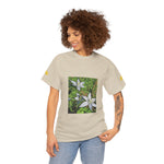 Unisex Heavy Cotton Tee - Poly Art - Flower of Ornithogalum (Variant 1)