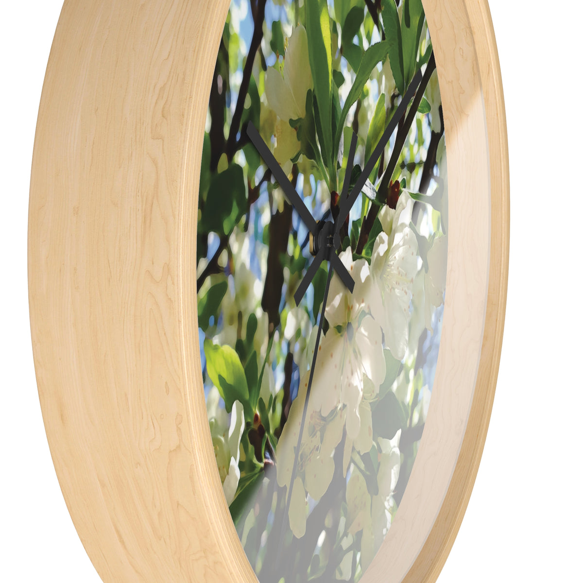 Wall Clock - Apples' Tree Flower