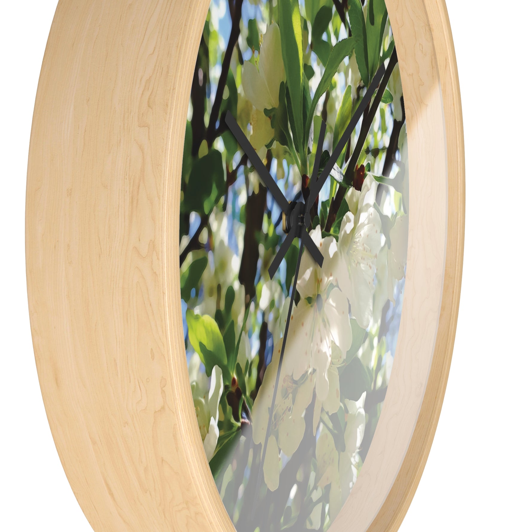 Wall Clock - Apples' Tree Flower